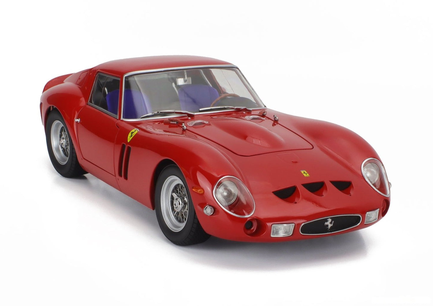 FERRARI 250 GTO - 1/12 SCALE DIECAST MODEL CAR - W/ OPENING DOORS BY KK SCALE
