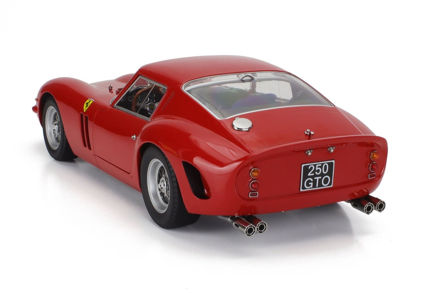 FERRARI 250 GTO - 1/12 SCALE DIECAST MODEL CAR - W/ OPENING DOORS BY KK SCALE