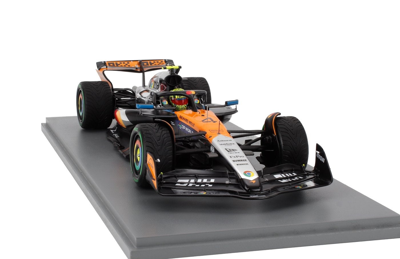 McLaren MCL39 #1 Lando Norris 2025 British GP Winner 1/18 Scale by Spark