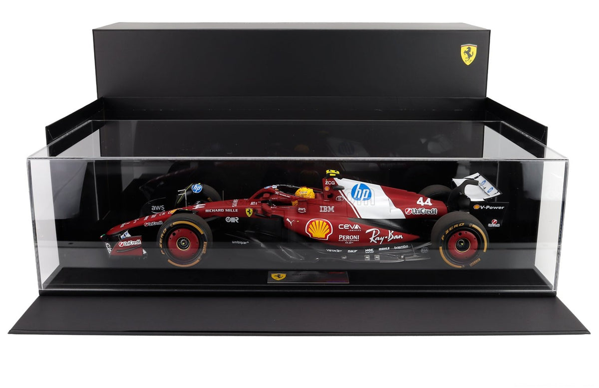 FERRARI F1 SF-25 China GP Sprint Winner Lewis Hamilton 1/12 Scale Looksmart